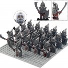21pcs Azog's Guldur Orc army Gundabad Orcs The Lord Of The Rings Minifigures Toy