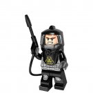 Nuclear Biohazard (Black Hazmat suit) Radiation Suit Minifigures Toys