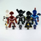5pcs Large Iron Man Iron Patriot War Machine Hulkbuster Starboost Minifigures
