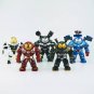 5pcs Large Iron Man Iron Patriot War Machine Hulkbuster Starboost Minifigures