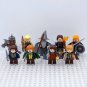 9pcs Lord of the Rings The Fellowship of the Ring Gandalf Aragorn Minifigures