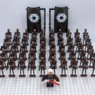 51pcs Count Dooku and Commando Droid Army Star Wars Minifigures Toys