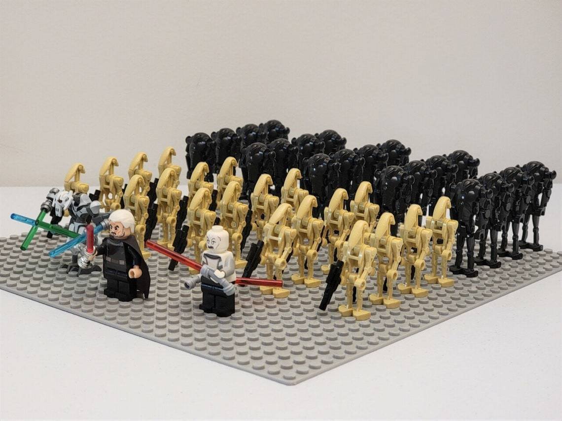 43pcs The Separatist Droid Army Star Wars Dooku Ventress Grievous Minifigures