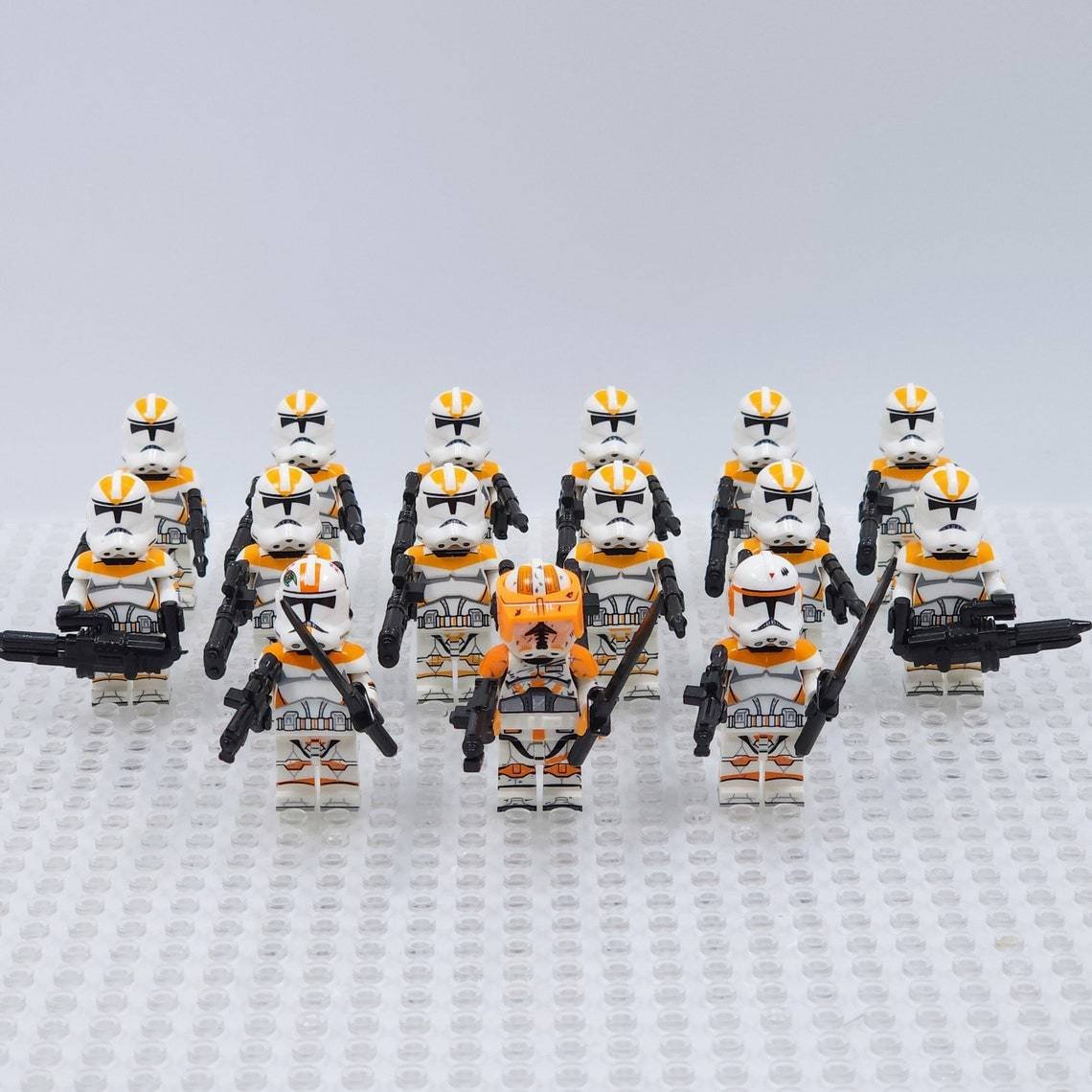 15pcs Star Wars 212th Attack Battalion Commander Cody Waxer Boil Minifigures