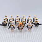 15pcs Star Wars 212th Attack Battalion Commander Cody Waxer Boil Minifigures
