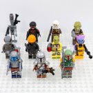 11pcs Star Wars Bounty Hunter Guild Mando Boba Fett Fennec Bossk Minifigures