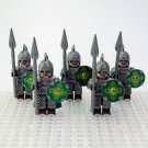 5pcs Rohirrim Soldiers Rohan Spearmen The Lord of the Rings Minifigures
