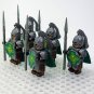 5pcs Rohirrim Soldiers Rohan Spearmen The Lord of the Rings Minifigures