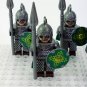 5pcs Rohirrim Soldiers Rohan Spearmen The Lord of the Rings Minifigures