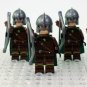 5pcs Rohirrim Archers The Rohan Soldiers The Lord of the Rings Minifigures