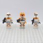 3pcs Commander Cody Waxer Boil The 212th Attack Battalion Star Wars Minifigures