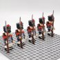 5Pcs French Fusilier soldiers French Line Infantry Napoleonic Wars Minifigures