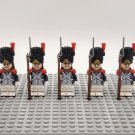 5Pcs French Old Guard Grenadiers French Army Napoleonic Wars Minifigures