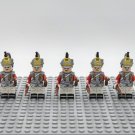 5Pcs Spanish Cuirassiers Cavalry Spanish Army Napoleonic Wars Minifigures