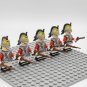 5Pcs Spanish Cuirassiers Cavalry Spanish Army Napoleonic Wars Minifigures