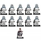 11Pcs Star Wars Commander Wolffe 104th Battalion Wolfpack troopers Minifigures