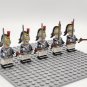 5Pcs French Cuirassiers Cavalry French Army Napoleonic Wars Minifigures