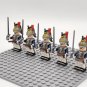5Pcs French Cuirassiers Cavalry French Army Napoleonic Wars Minifigures