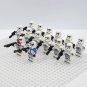 14pcs Star Wars Army Stormtrooper Commander Incinerator trooper Minifigures
