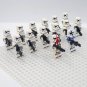 14pcs Star Wars Army Stormtrooper Commander Incinerator trooper Minifigures
