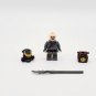 10pcs Japanese Samurai Warriors Buddhist Monk's Staff Helmet Armor Minifigures