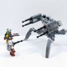 3pcs Star Wars Mando Boba Fett Vs Scorpenek Annihilator Droid Minifigures Toys