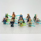 18pcs Star Wars Jedi Knight Luke Rey Obi-Wan Anakin Ahsoka Yoda Minifigures