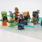 18pcs Star Wars Jedi Knight Luke Rey Obi-Wan Anakin Ahsoka Yoda Minifigures