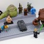 14pcs Star Wars Boba Fett Save Han Solo From Jabba Rancor Luke Leia Minifigures