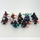 17pcs Star Wars Sith Lord Palpatine Darth Revan Malgus Maul Savage Minifigures