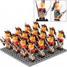 16pcs Napoleonic Wars French Soldiers French Dragoons Cavalry Army Minifigures