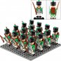 16pcs Napoleonic Wars Army the Italian Light Infantry Army Soldiers Minifigures