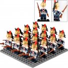 16pcs Napoleonic Wars the Dutch Dragoon Cavalry Army Soldiers Minifigures