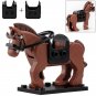 10pcs War Horse Battle Horse Military The Hobbit Lord of the Rings Minifigures