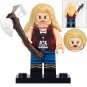 8pcs Thor Mighty Thor Jane Foster Gorr Star-Lord Korg Valkyrie Minifigures