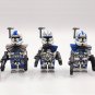 3pcs Star Wars 501st Legion ARC Troopers Echo Fives Captain Rex Minifigures