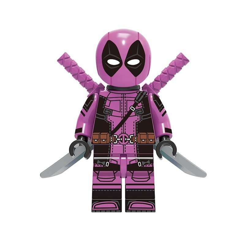 Pink Deadpool (Wade Wilson) Marvel Super Heroes Minifigures