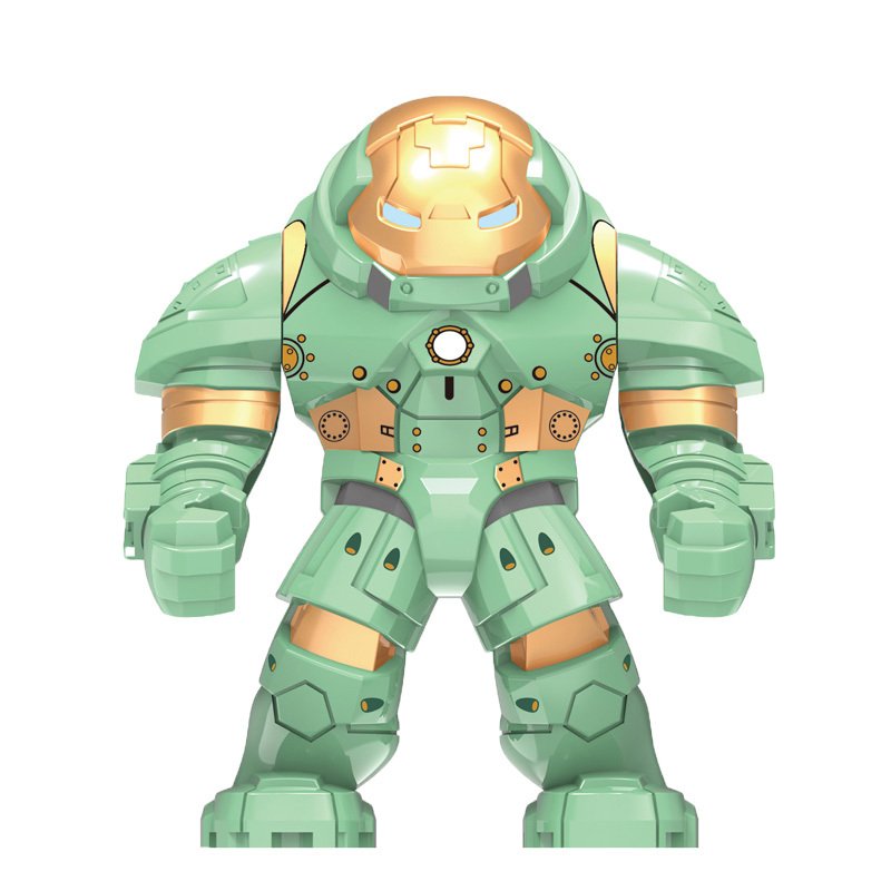 Big Size Iron Man MK 37 Hammerhead Scuba Hulkbuster Variant Minifigures Toys