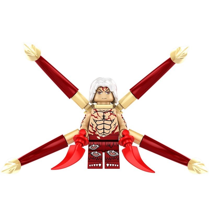 Muzan Kibutsuji (Combat Form) Demon Slayer Kimetsu no Yaiba Minifigures Toys