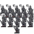 21pcs Lord of the Rings The Hobbit Gundabad Orc Army Armored Soldier Minifigures