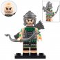 21pcs Medieval Roman Legion Officer Archers Soldiers Green Armour Minifigures