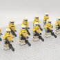 10pcs The 13th Battalion Star Wars Iron Battalion Clone troopers Minifigures