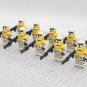 10pcs The 13th Battalion Star Wars Iron Battalion Clone troopers Minifigures