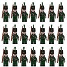 21pcs Napoleonic Wars Legion 95th Rifles British Infantry Soldiers Minifigures