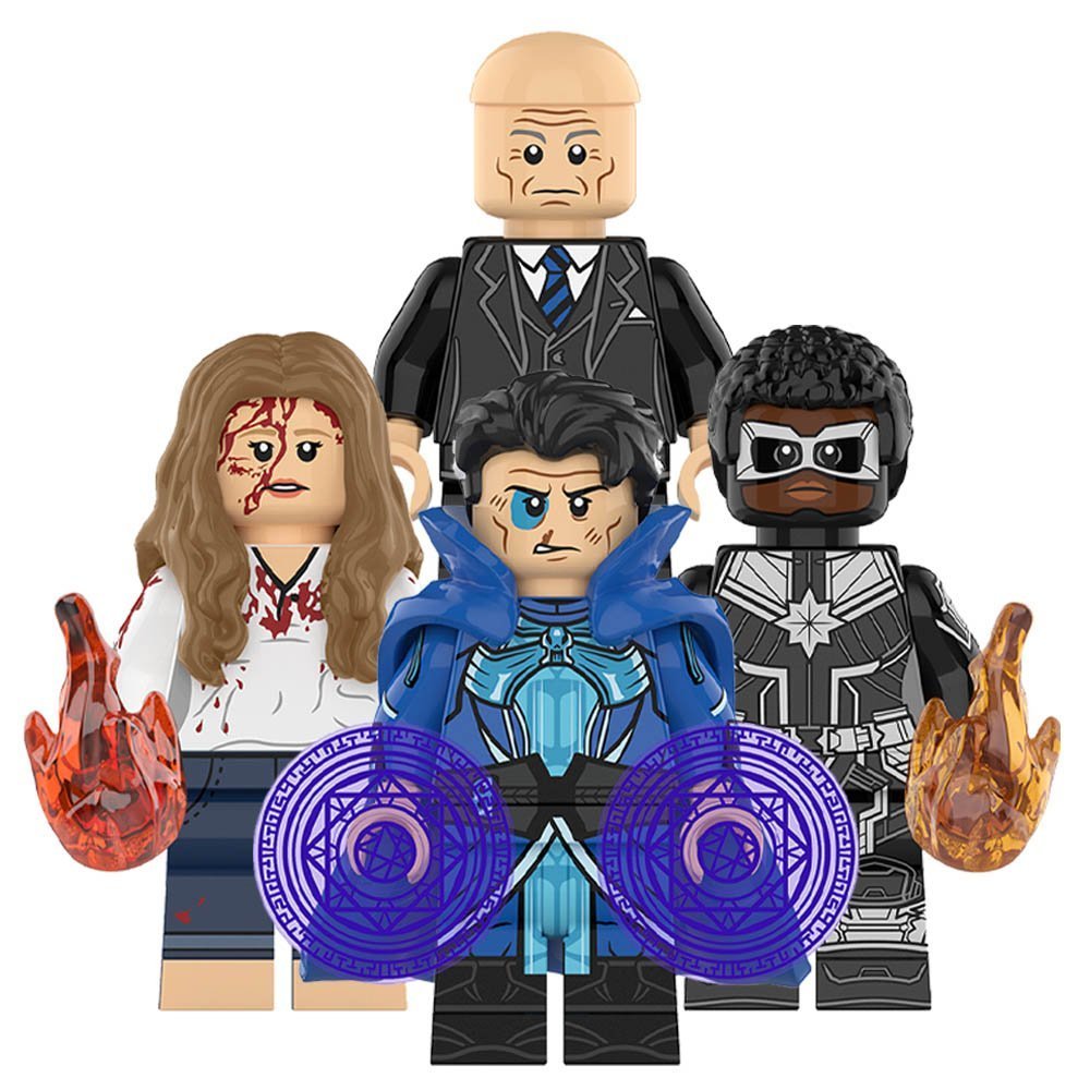 4pcs Doctor Strange Multiverse of Madness Illuminati Professor X Minifigures Toy