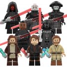 8pcs Star Wars Obi-Wan Kenobi Darth Vader Maul The Inquisitor Reva Minifigures