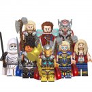 8pcs Thor Love and Thunder Jane Foster Gorr Valkyrie Beta Ray Bill Minifigures