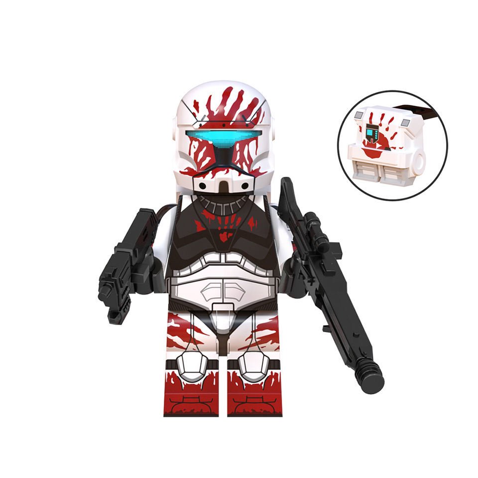 Republic Commando Sev (Delta Squad) Star Wars Clone Commando Minifigures