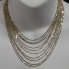 Vintage Avon Silver-tone Multi-Strand Necklace
