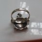925 Sterling Silver Shell Sea Turtle Ring Size 8